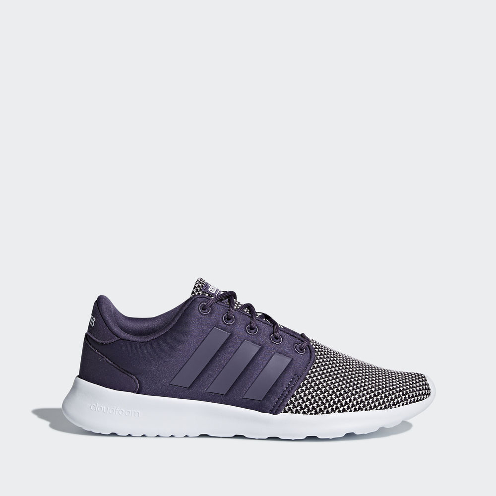 Adidas Cloudfoam Qt Racer - αθλητικα παπουτσια γυναικεια - Μωβ/Μωβ/Μωβ,Μέγεθος: EU 36 – 54 2/3 (345C